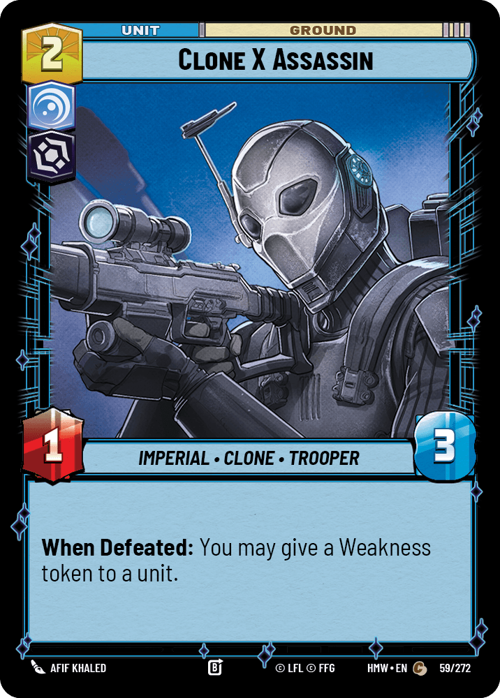 Clone X Assassin