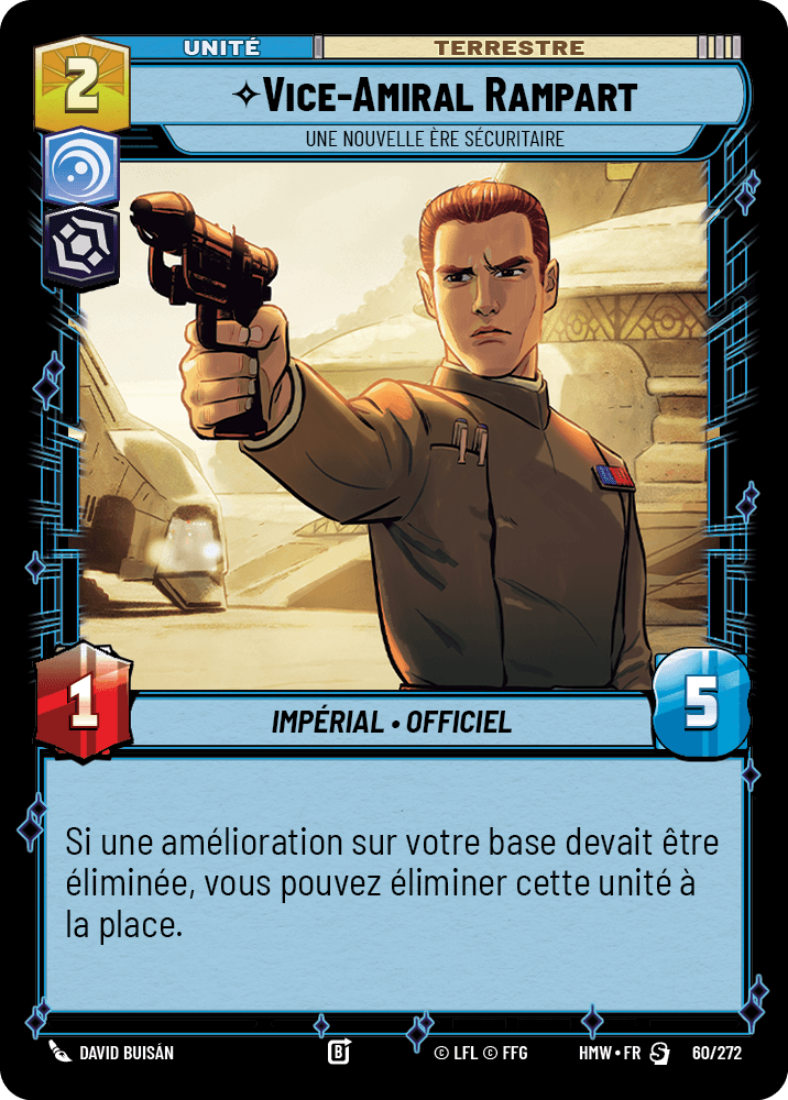 Vice-Amiral Rampart, Une Nouvelle Ère Sécuritaire