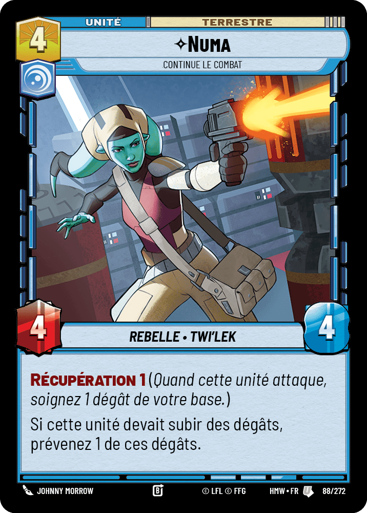 Numa, Continue Le Combat