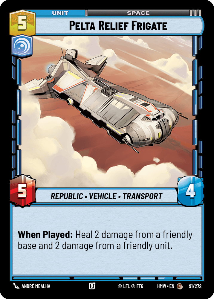 Pelta Relief Frigate