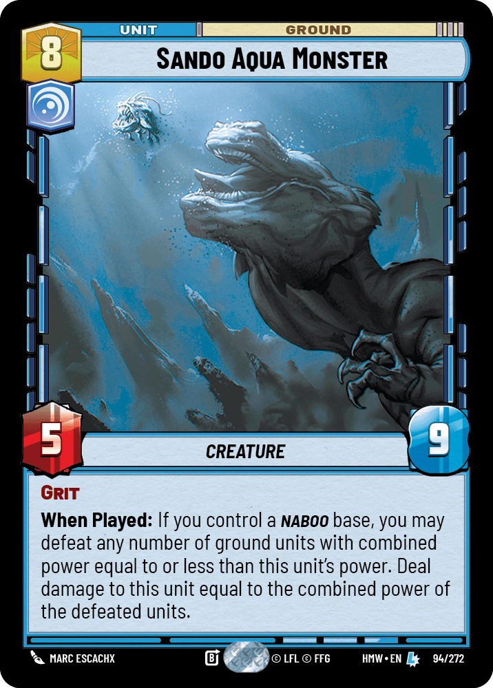 Sando Aqua Monster