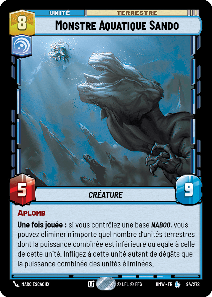 Monstre Aquatique Sando