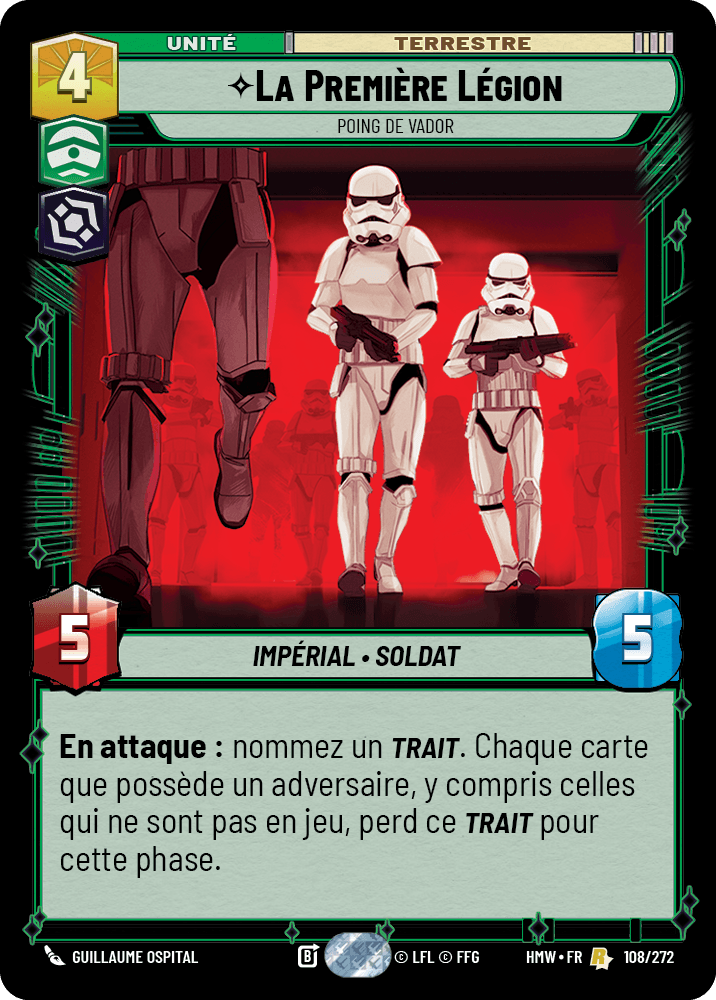 La Première Légion, Poing De Vador