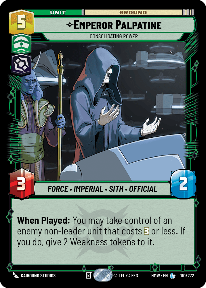 Emperor Palpatine — Consolidating Power