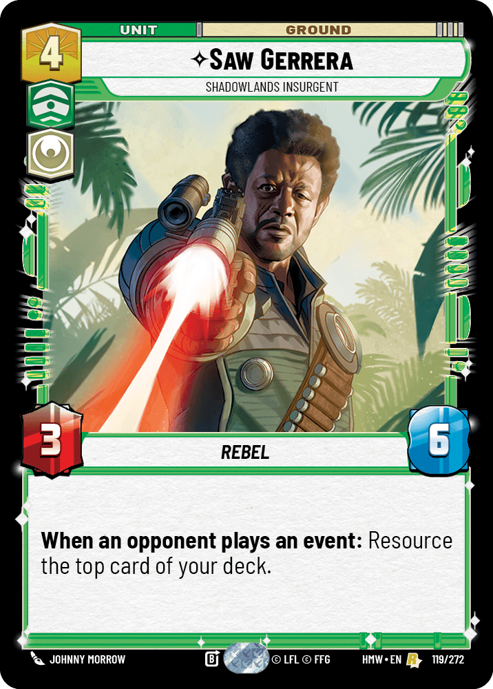 Saw Gerrera — Shadowlands Insurgent