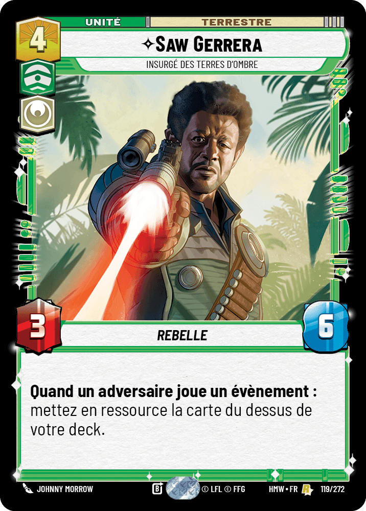 Saw Gerrera, Insurgé Des Terres D'Ombre