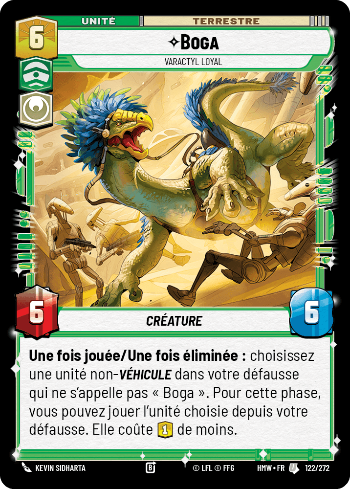 Boga, Varactyl Loyal