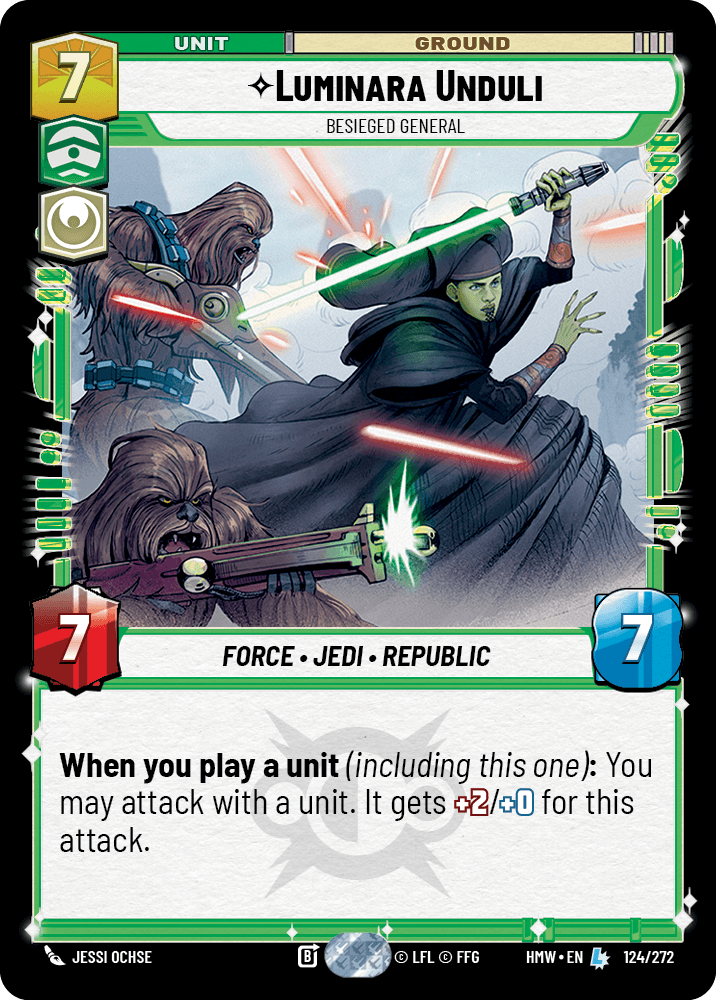 Luminara Unduli — Besieged General