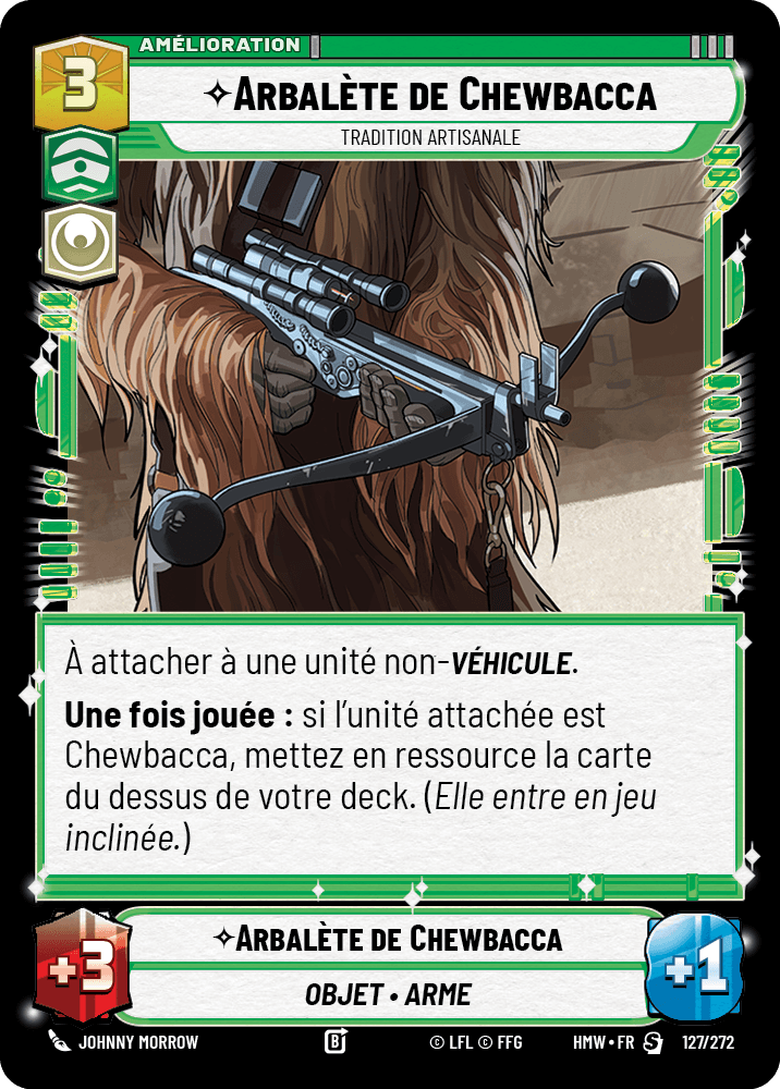 Arbalète de Chewbacca, Tradition Artisanale