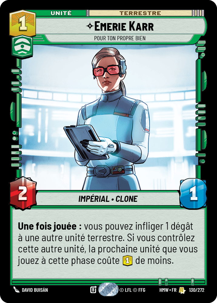 Emerie Karr, Pour Ton Propre Bien