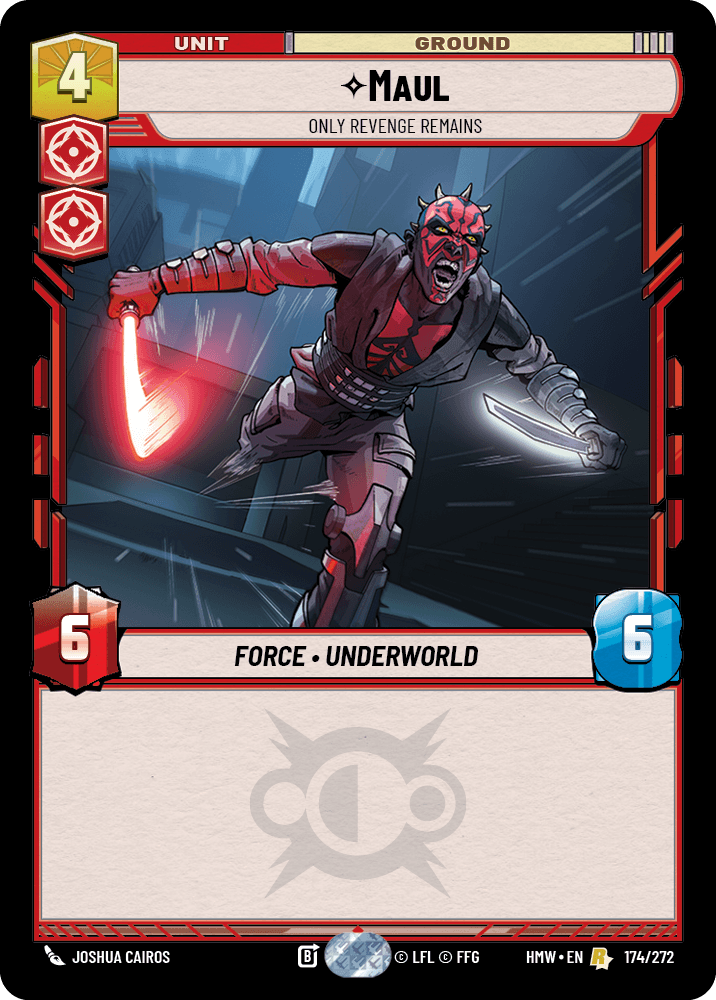Maul — Only Revenge Remains