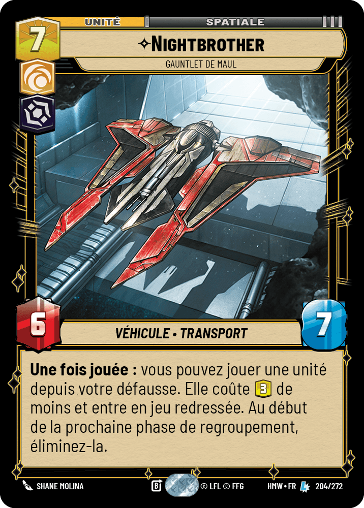 Nightbrother, Gauntlet De Maul