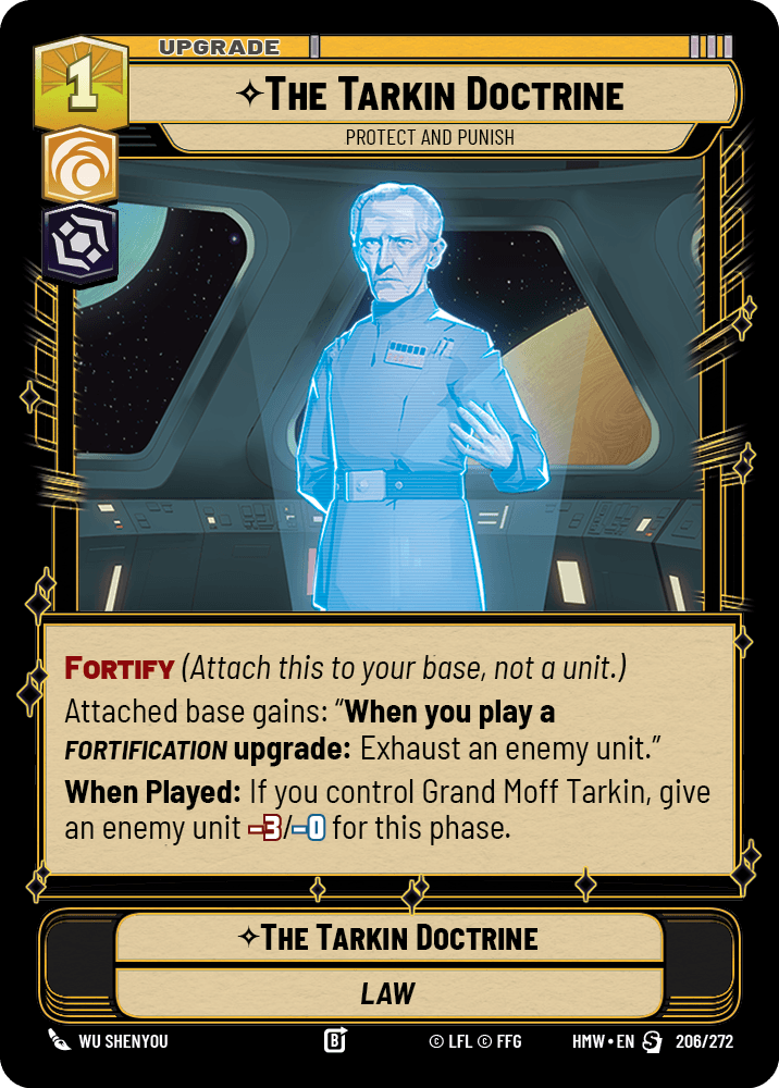 The Tarkin Doctrine — Protect and Punish