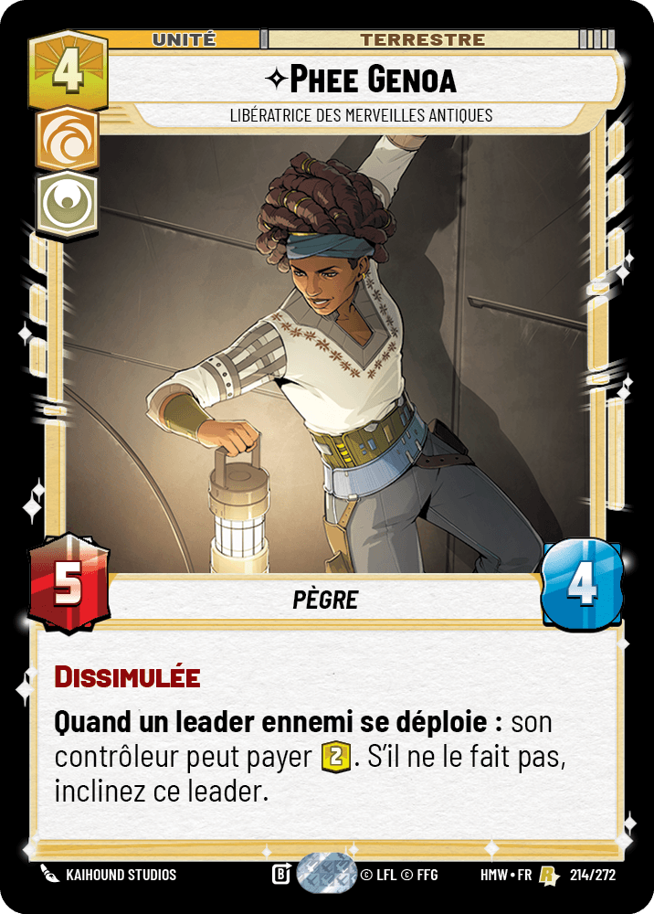 Phee Genoa, Libératrice Des Merveilles Antiques