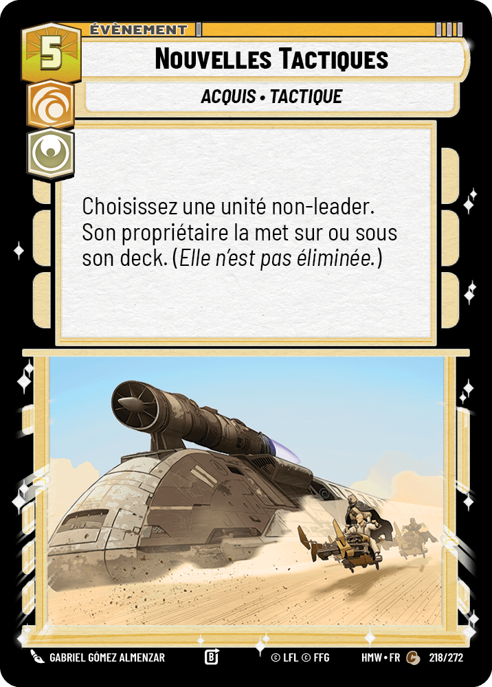Nouvelles Tactiques