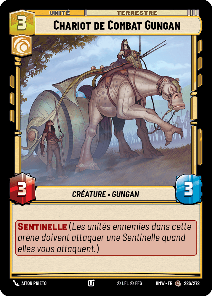 Chariot de Combat Gungan
