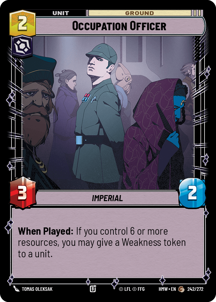 Occupation Officer