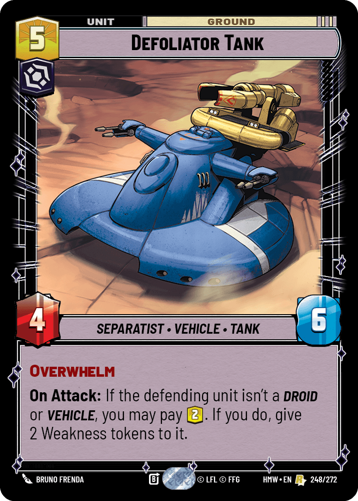 Defoliator Tank