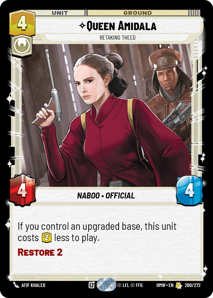 Queen Amidala — Retaking Theed
