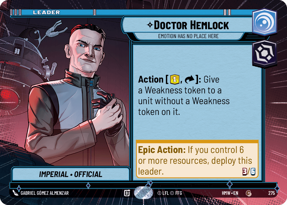 Doctor Hemlock — Emotion Has No Place Here