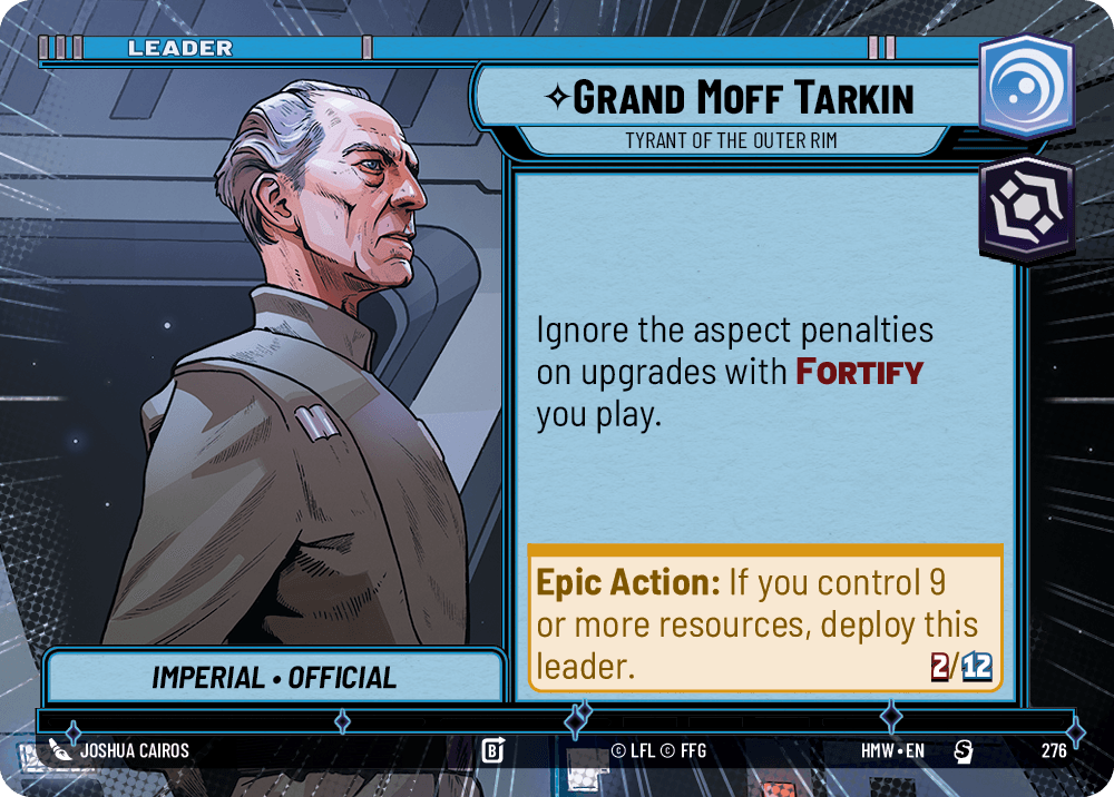 Grand Moff Tarkin — Tyrant of the Outer Rim