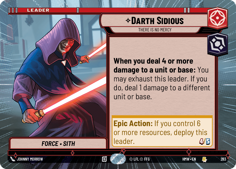 Darth Sidious — There Is No Mercy