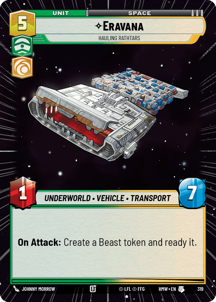 Eravana — Hauling Rathtars