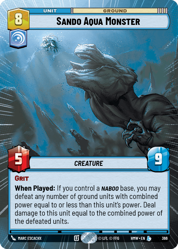 Sando Aqua Monster