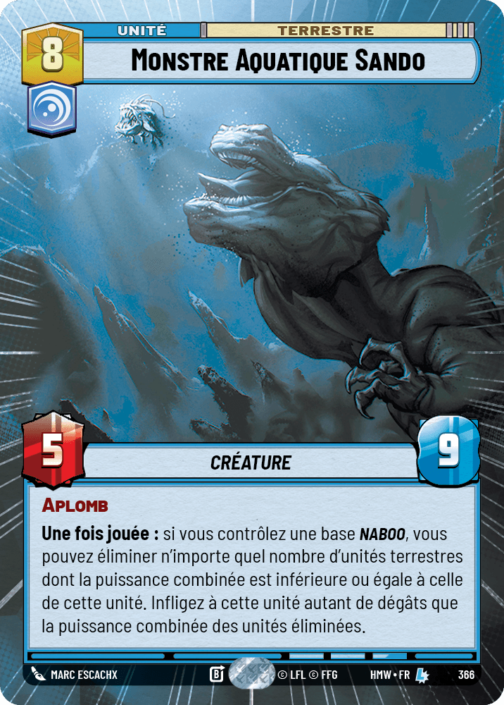 Monstre Aquatique Sando
