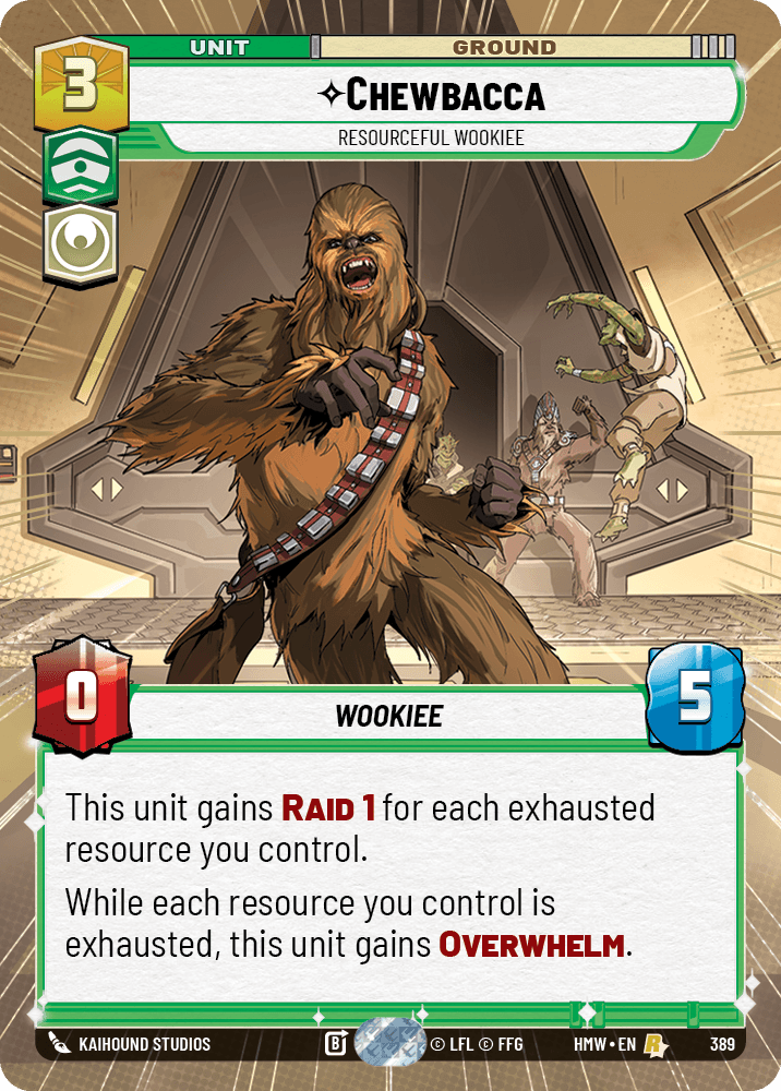 Chewbacca — Resourceful Wookiee