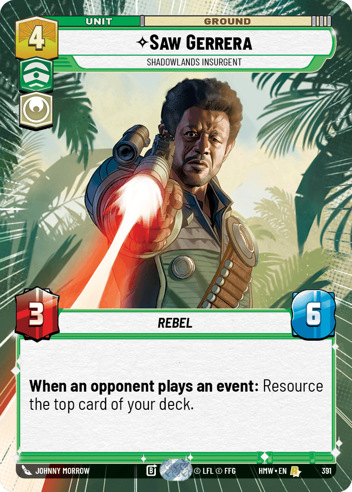 Saw Gerrera — Shadowlands Insurgent