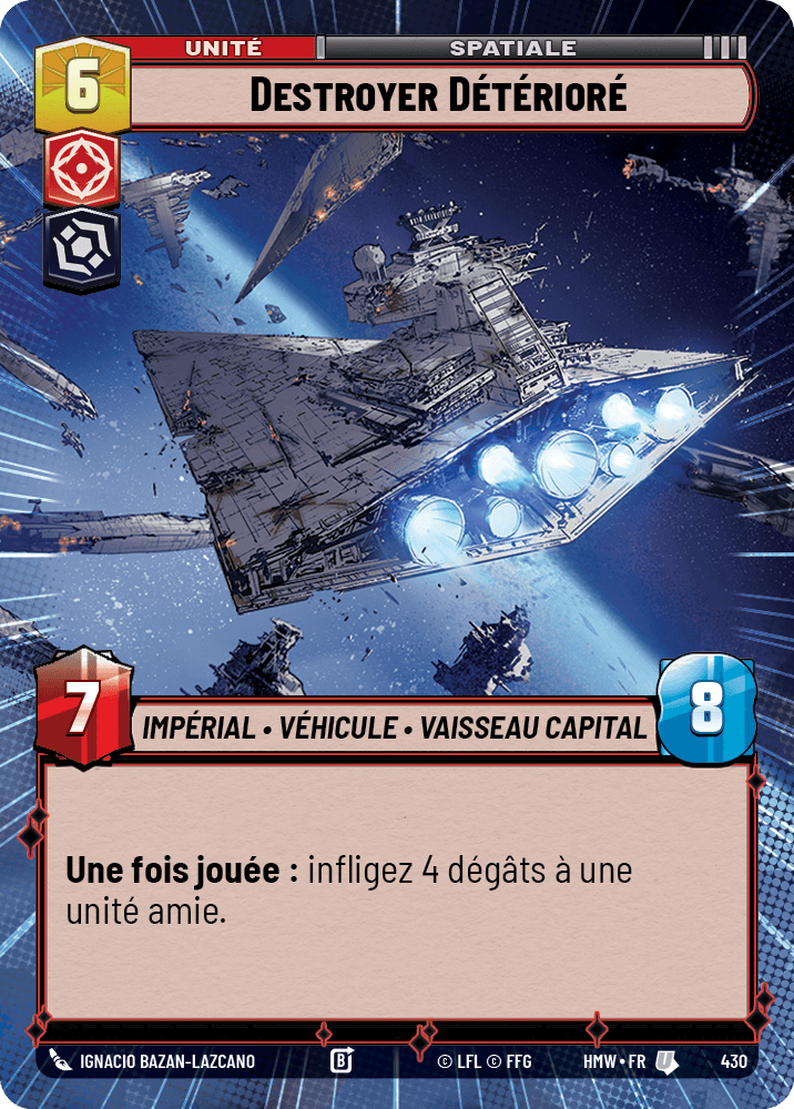 Destroyer Détérioré
