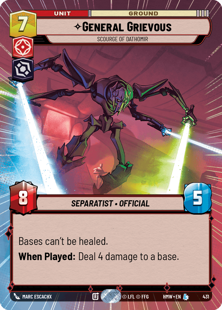General Grievous — Scourge of Dathomir