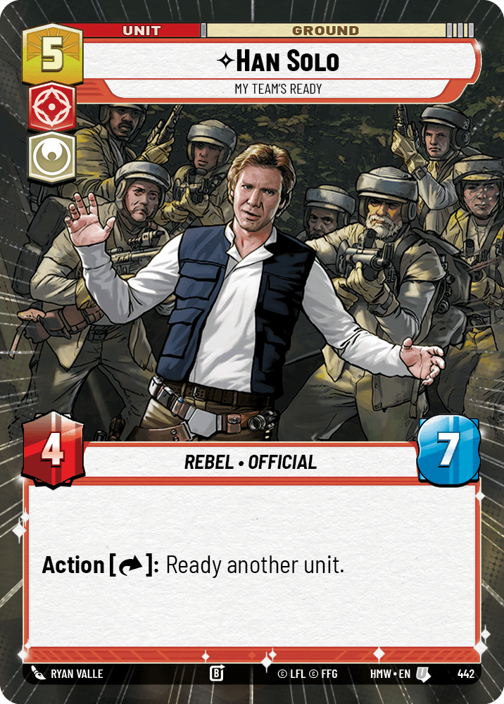 Han Solo — My Team's Ready