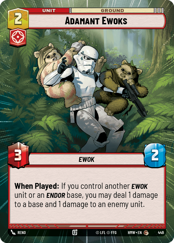 Adamant Ewoks
