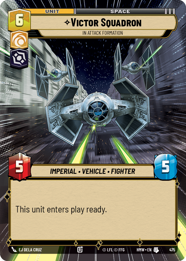 Victor Squadron — In Attack Formation