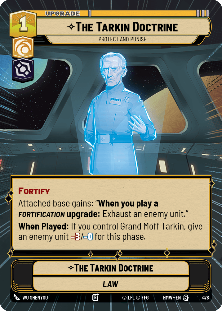 The Tarkin Doctrine — Protect and Punish