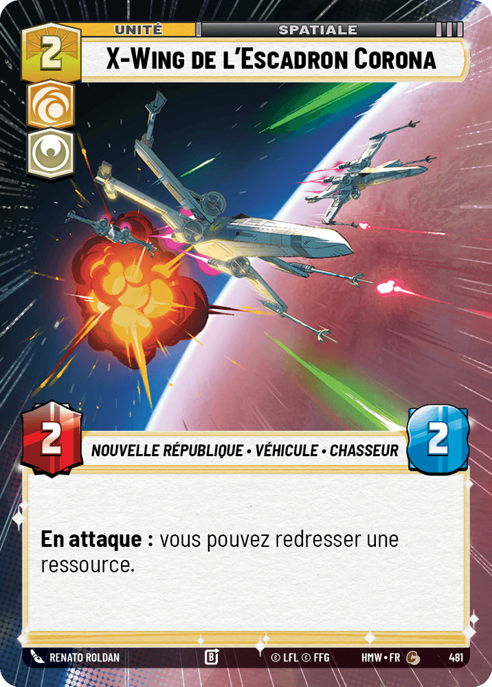 X-Wing de l'Escadron Corona