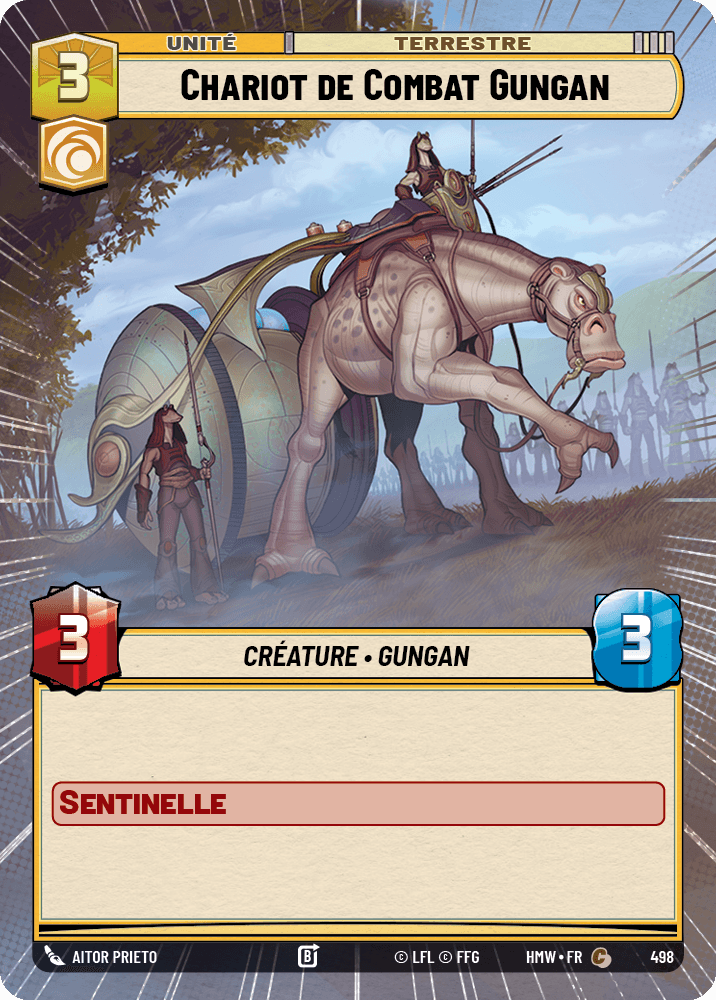 Chariot de Combat Gungan