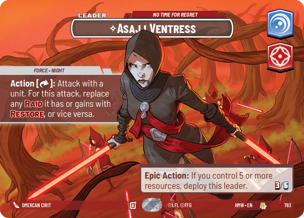 Asajj Ventress — No Time For Regret