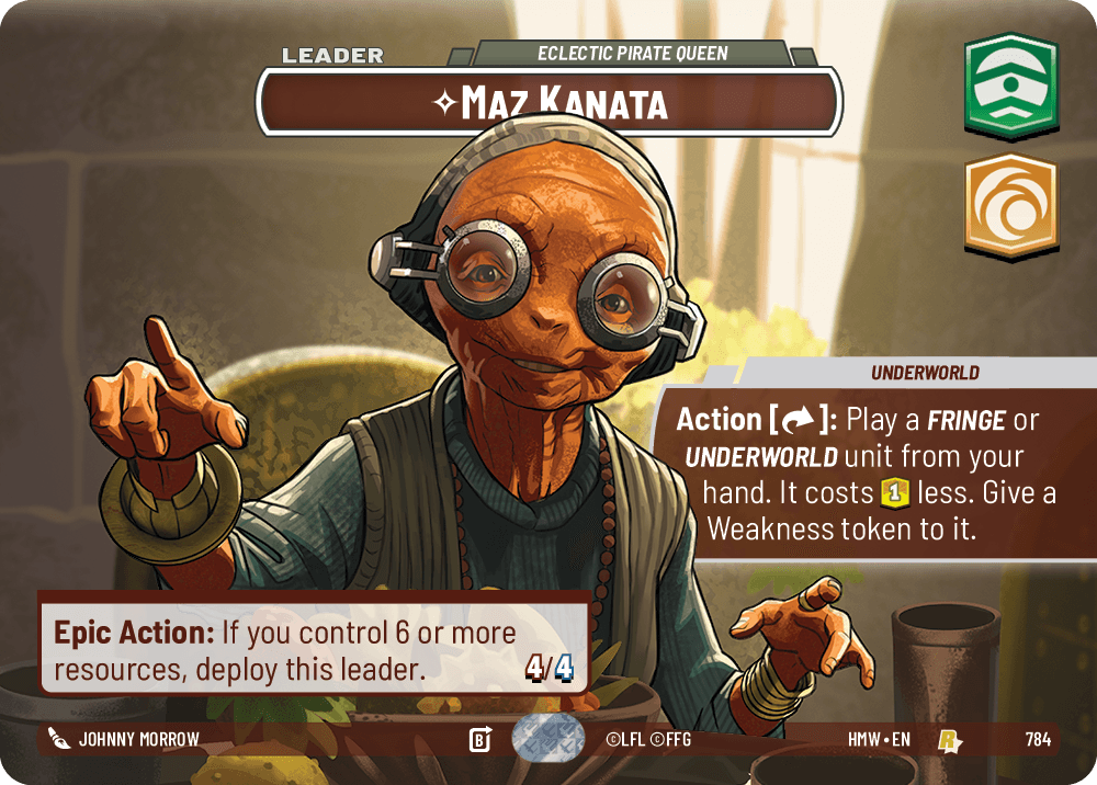 Maz Kanata — Eclectic Pirate Queen