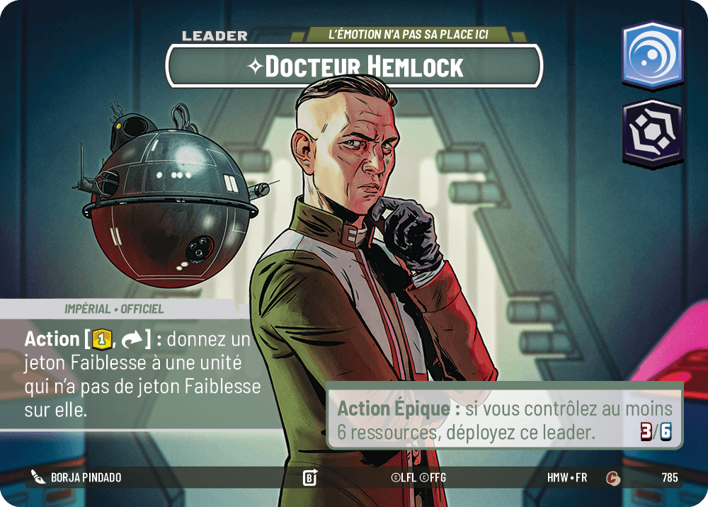 Docteur Hemlock, L'Émotion N'A Pas Sa Place Ici