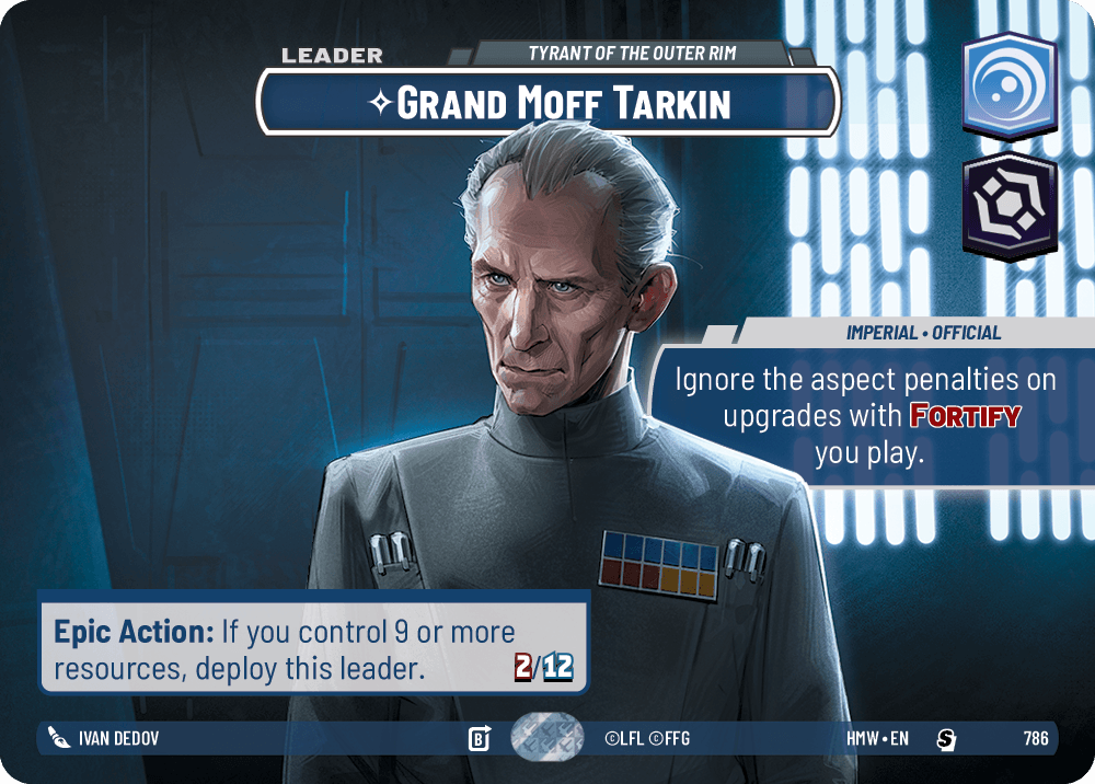 Grand Moff Tarkin — Tyrant of the Outer Rim
