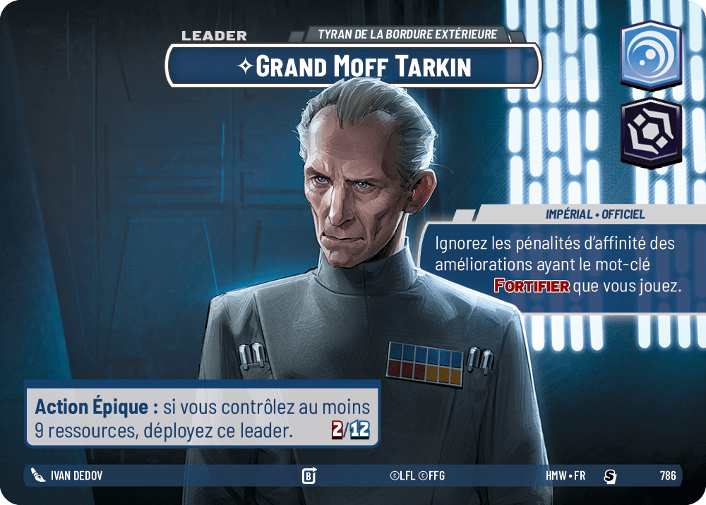 Grand Moff Tarkin, Tyran De La Bordure Extérieure