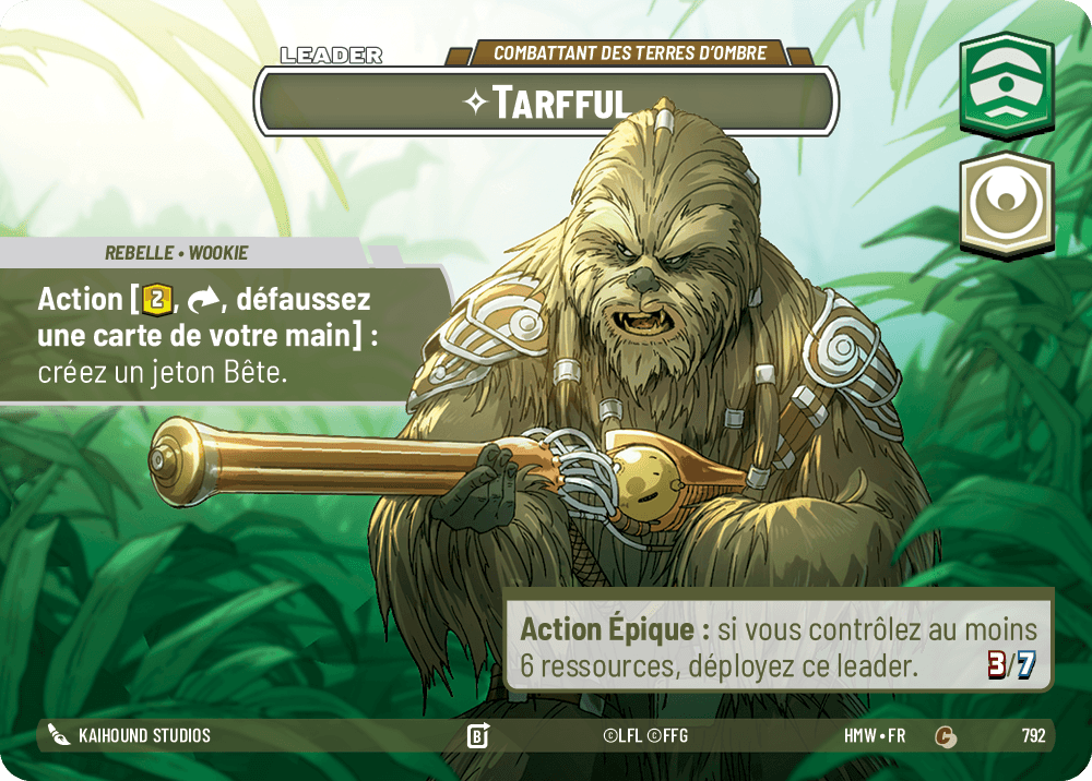 Tarfful, Combattant Des Terres D'Ombre