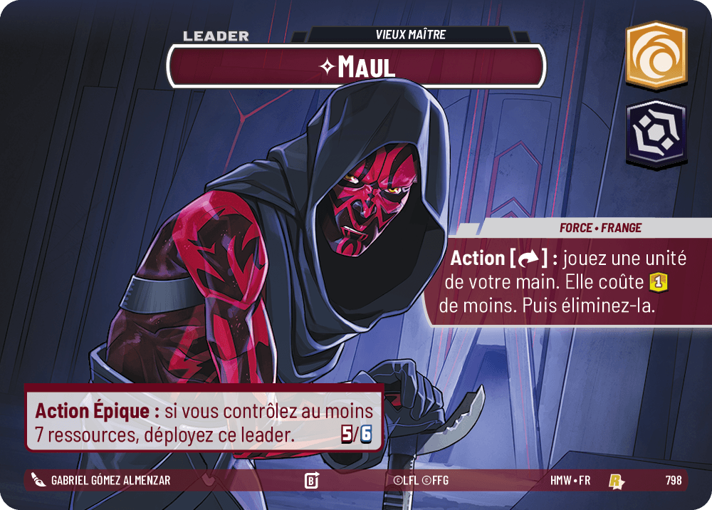Maul, Vieux Maître