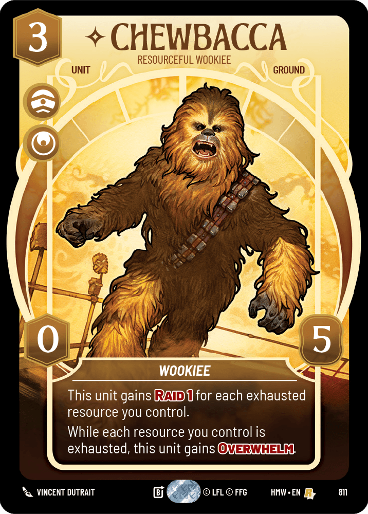 Chewbacca, Resourceful Wookiee