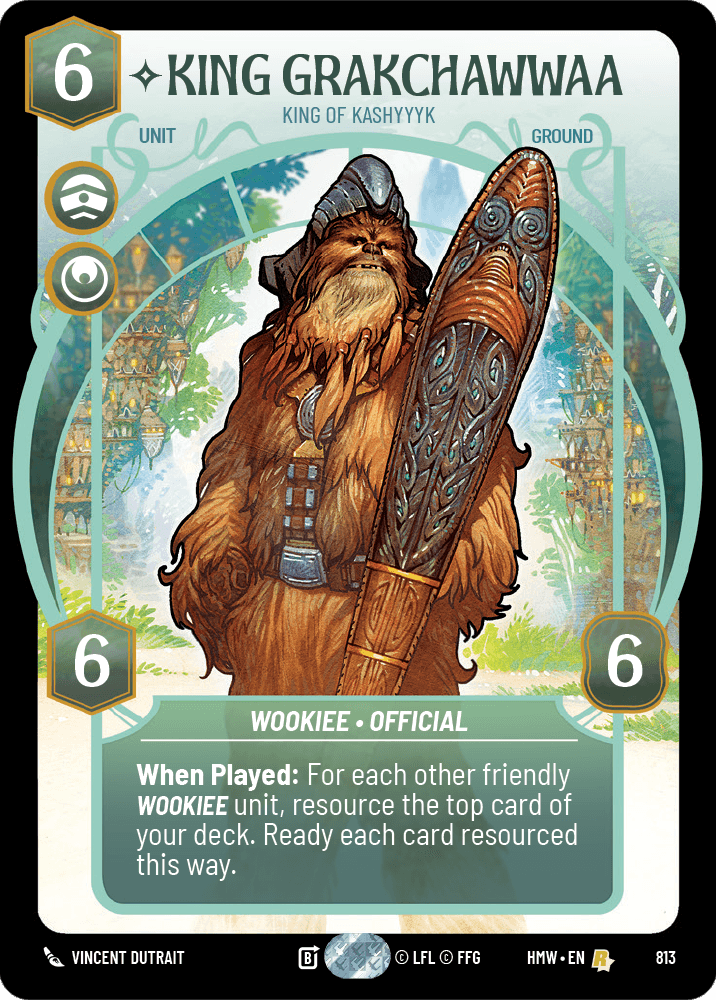 King Grakchawwaa, King of Kashyyyk