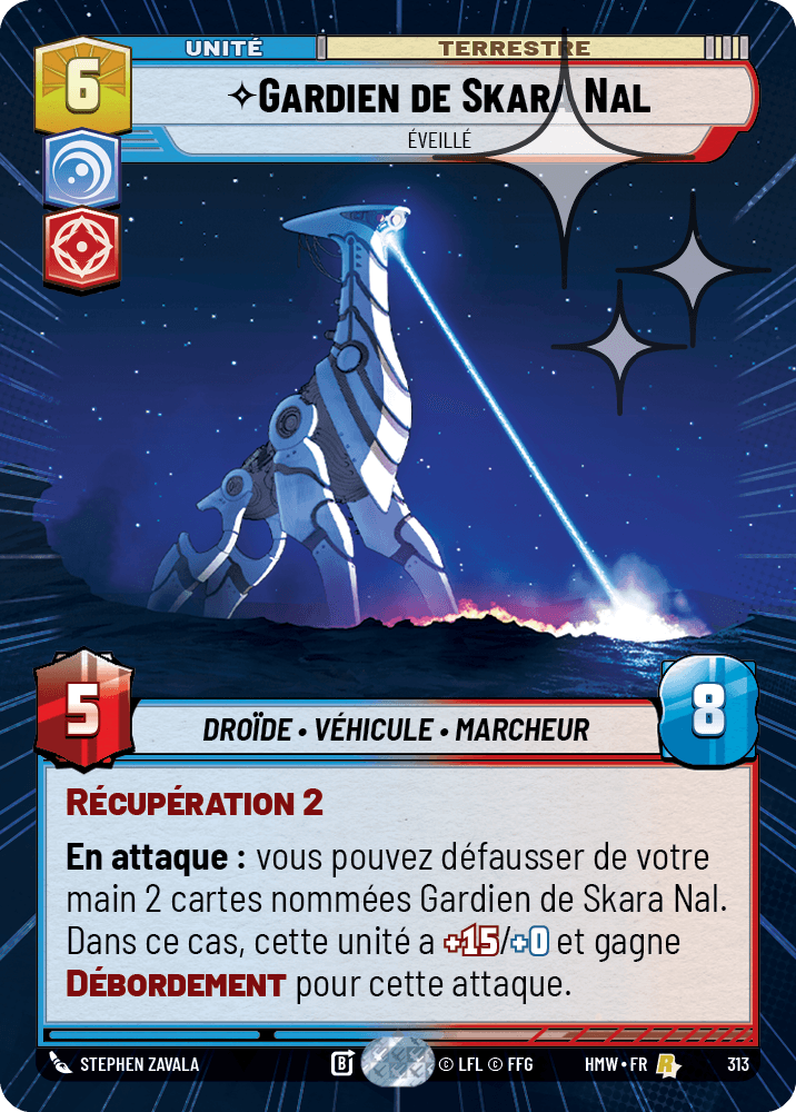 Gardien de Skara Nal, Éveillé