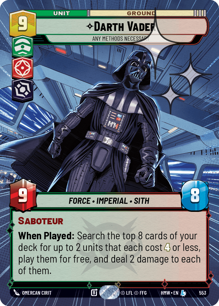 Darth Vader — Any Methods Necessary
